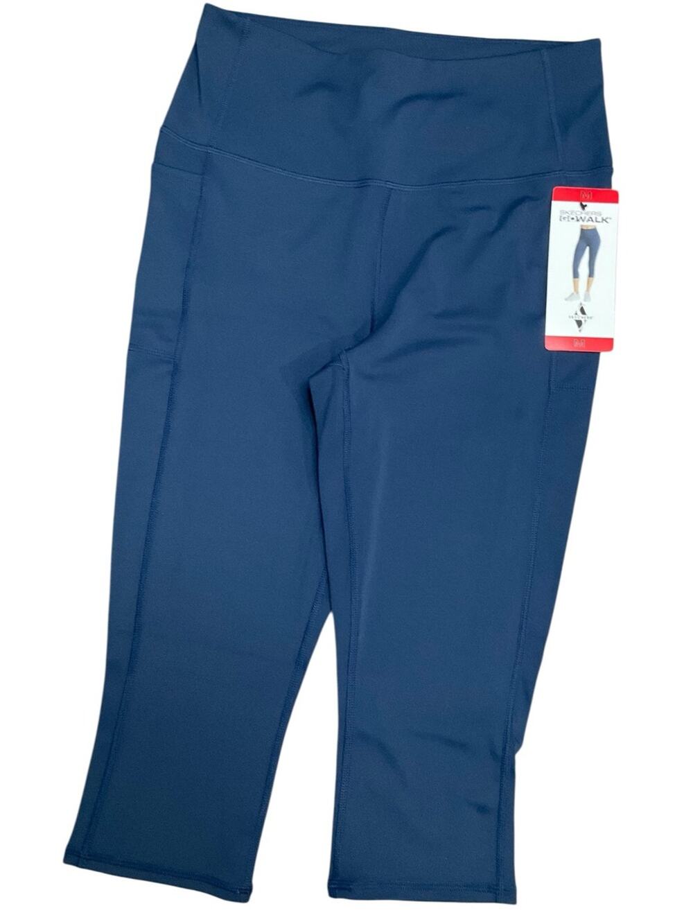 Skechers Women’s Capr Activewear Leggings Yoga Navy Size Medium NWT